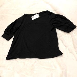Black H and M top size xs BNWT.